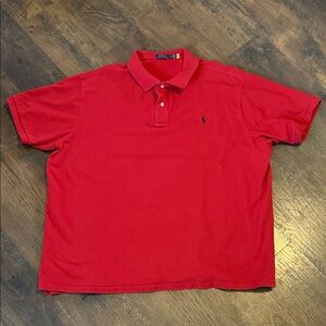 Polo by Ralph Lauren Men's Vibrant Red Polo Shirt